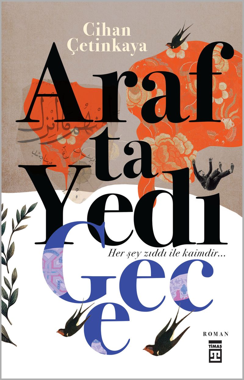 Arafta Yedi Gece kitap kapağı