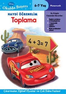 Haydi Öğrenelim Toplama 6-7 Yaş / Disney Okulda Başarı 7 kitap kapağı