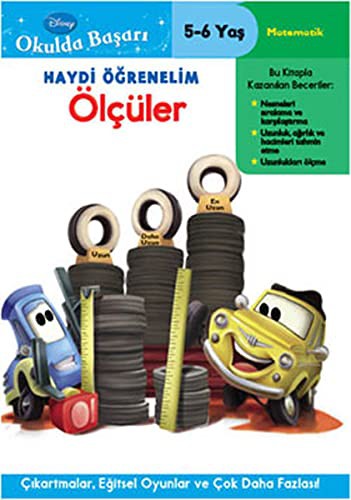 Haydi Öğrenelim Ölçüler 5-6 Yaş / Disney Okulda Başarı 3 kitap kapağı