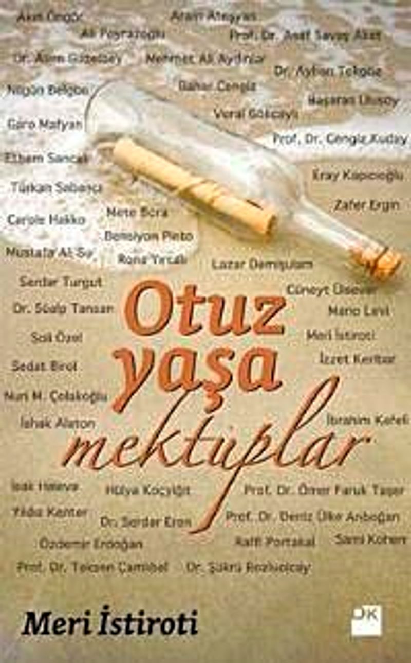 Otuz Yaşa Mektuplar kitap kapağı