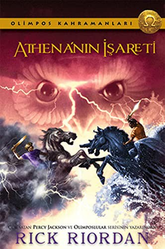 Athena'nın İşareti / Olimpos Kahramanları 3 kitap kapağı