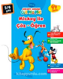 Mickey ile Çöz Öğren (5-6 Yaş) kitap kapağı
