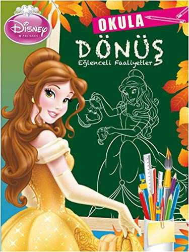 Disney Prenses - Okula Dönüş - Eğlenceli Faaliyet kitap kapağı