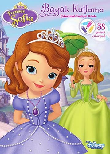Disney Prenses Sofia Büyük Kutlama Çıkartmalı Faaliyet Kitabı kitap kapağı
