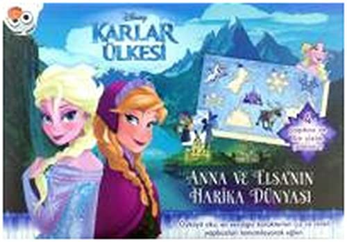 Disney Karlar Ülkesi Anna ve Elsa'nın Harika Dünyası Yapboz Kitabı kitap kapağı