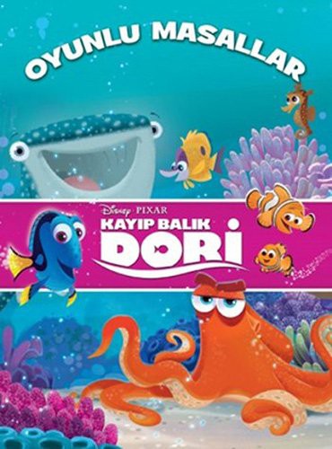 Disney Kayıp Balık Dori Oyunlu Masallar kitap kapağı