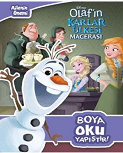 Karlar Ülkesi / Ailenin Önemi - Boya Oku Yapıştır kitap kapağı