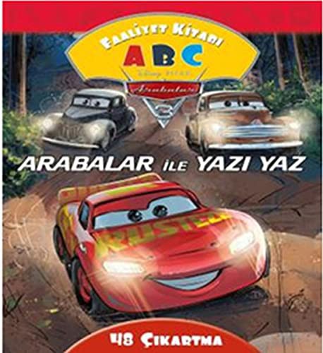 Disney Arabalar 3 / Arabalar İle Yazı Yaz Faaliyet Kitabı kitap kapağı