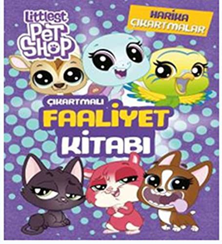 Littlest Pet Shop Çıkartmalı Faaliyet Kitabı kitap kapağı