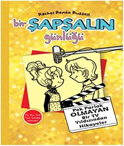 Bir Şapşalın Günlüğü 7 & Pek Parlak Olmayan Bir TV Yıldızından Hikayeler kitap kapağı