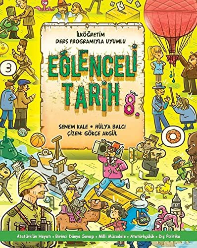 Eğlenceli Tarih 8. Sınıf kitap kapağı