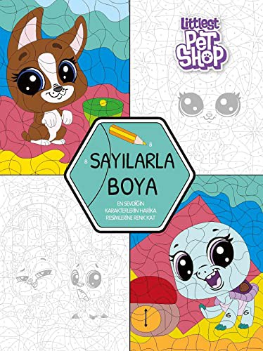 Littlest Pet Shop - Sayılarla Boya kitap kapağı