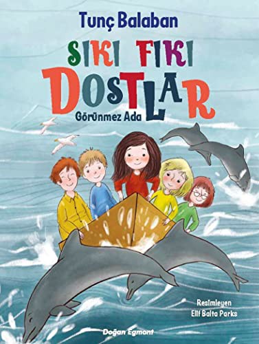 Sıkıfıkı Dostlar / Görünmez Ada kitap kapağı