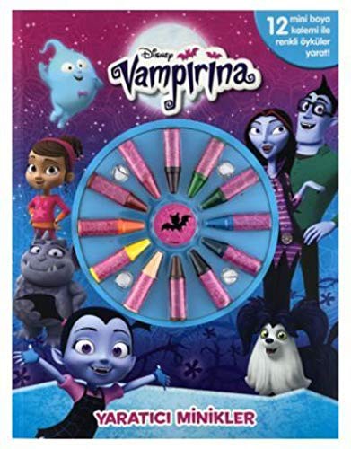Disney Vampirina Yaratıcı Minikler kitap kapağı