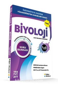 YKS TYT-AYT  Biyoloji Soru Bankası Kazanım Odaklı Hızlı Tekrar kitap kapağı