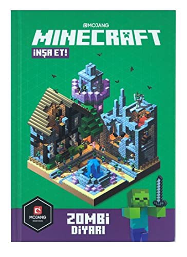 Mınecraft İnşa Et / Zombi Diyarı kitap kapağı
