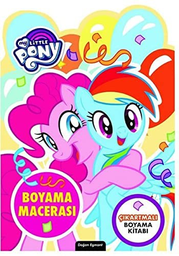 MLP Özel Kesimli Boyama Macerası kitap kapağı