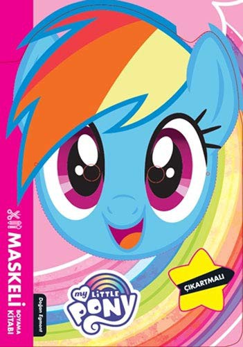 MY Little Ponny Maskeli Boyama Kitabı kitap kapağı