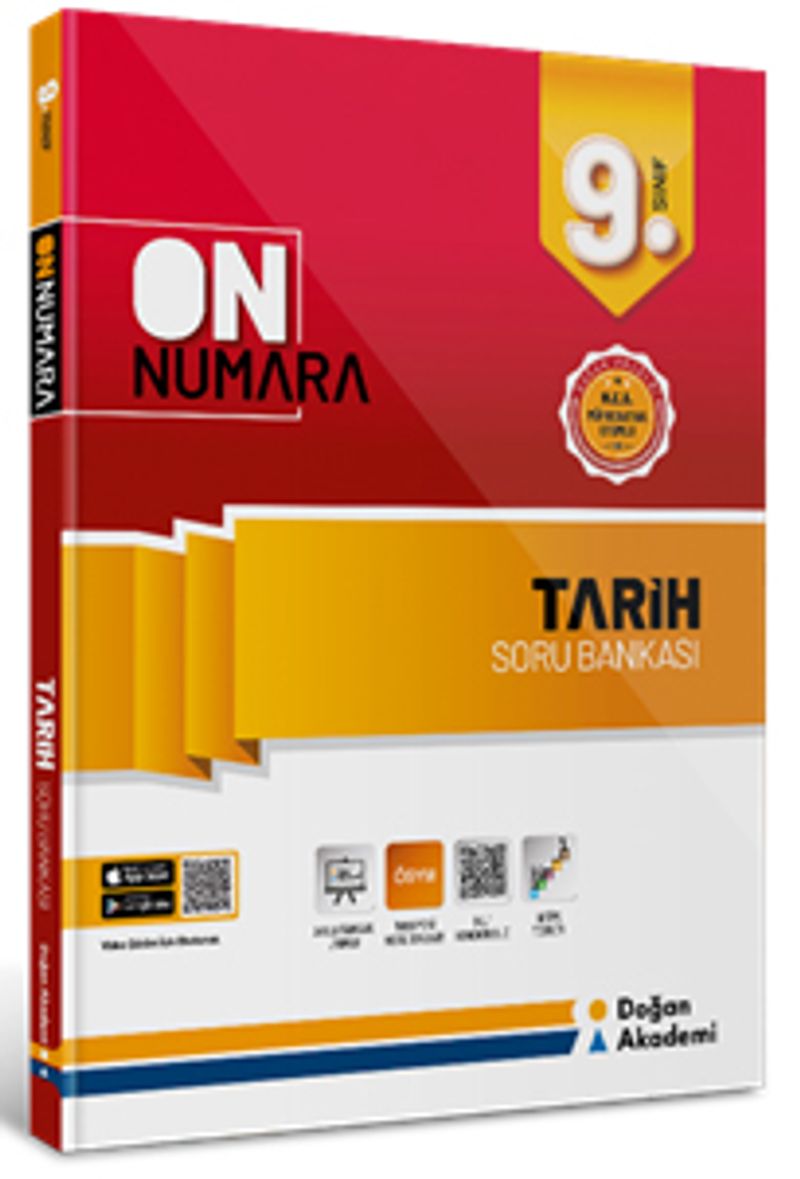 9. Sınıf On Numara Tarih Soru Bankası kitap kapağı
