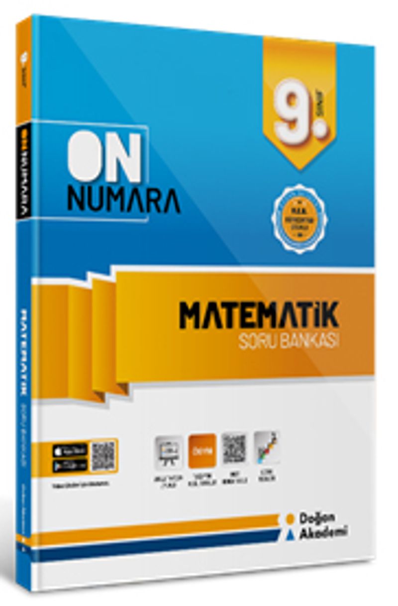 9. Sınıf On Numara Matematik Soru Bankası kitap kapağı