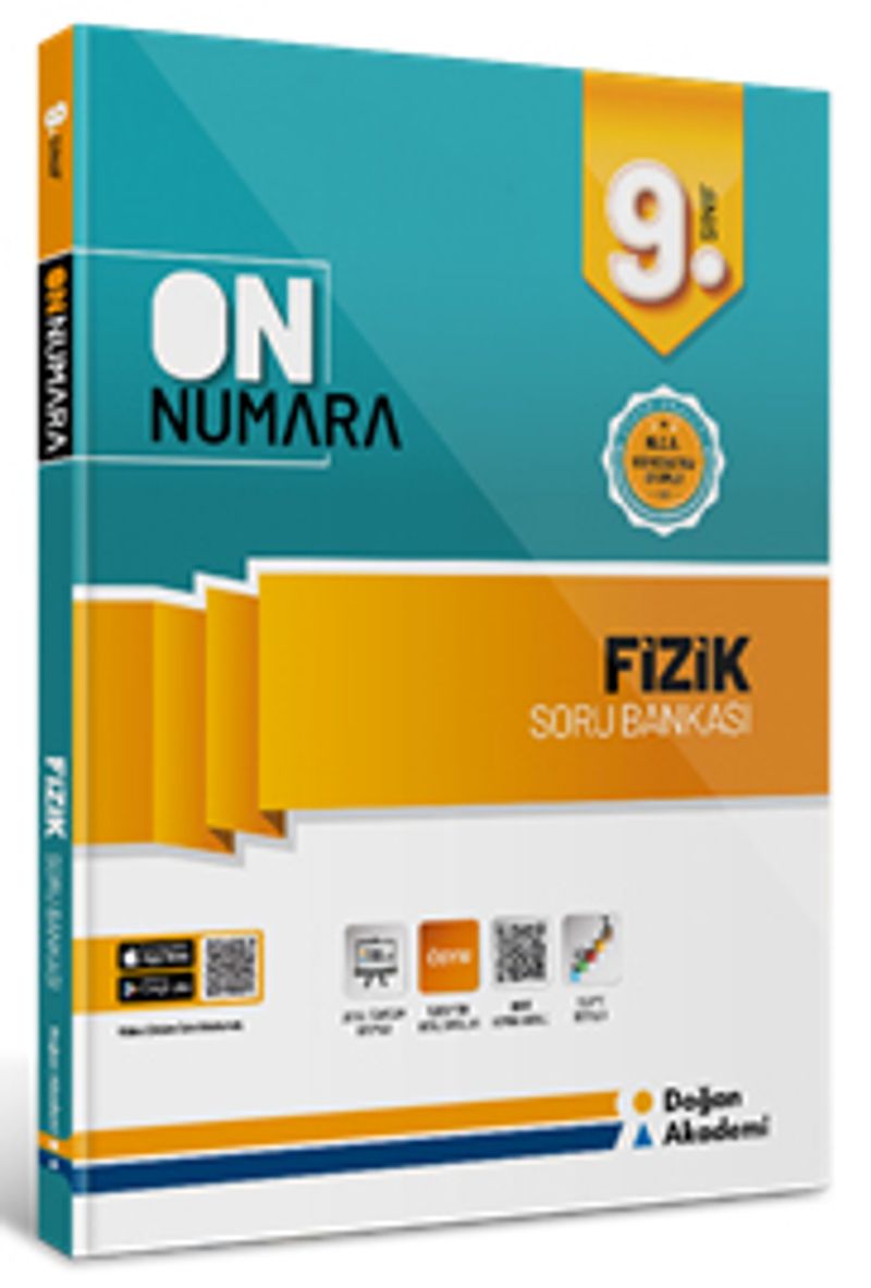 9. Sınıf On Numara Fizik Soru Bankası kitap kapağı
