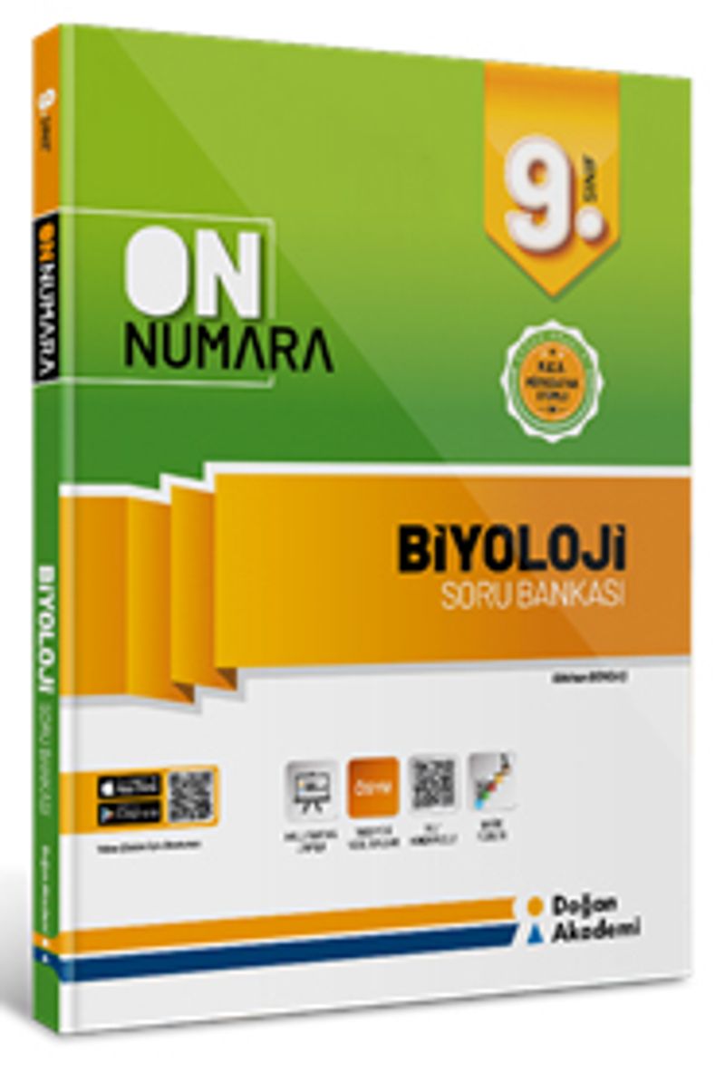 9. Sınıf On Numara Biyoloji Soru Bankası kitap kapağı