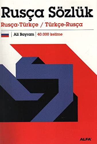 Rusça Sözlük & Rusça-Türkçe / Türkçe-Rusça 40.000 Kelime kitap kapağı