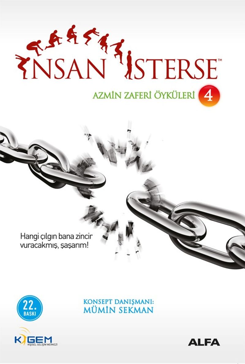 İnsan İsterse / Azmin Zaferi Öyküleri 4. Kitap kitap kapağı