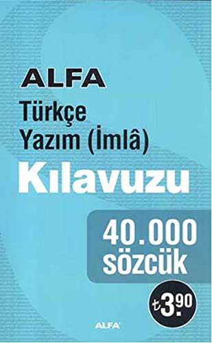 Türkçe Yazım (İmla) Kılavuzu 40.000 Sözcük kitap kapağı