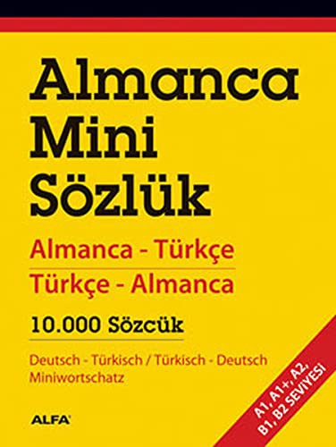 Almanca Mini Sözlük (Almanca-Türkçe Türkçe-Almanca 10.000 Sözcük) kitap kapağı
