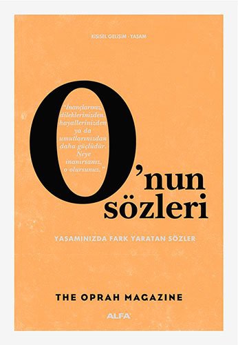 O'nun Sözleri Yaşamınızda Fark Yaratan Sözler kitap kapağı