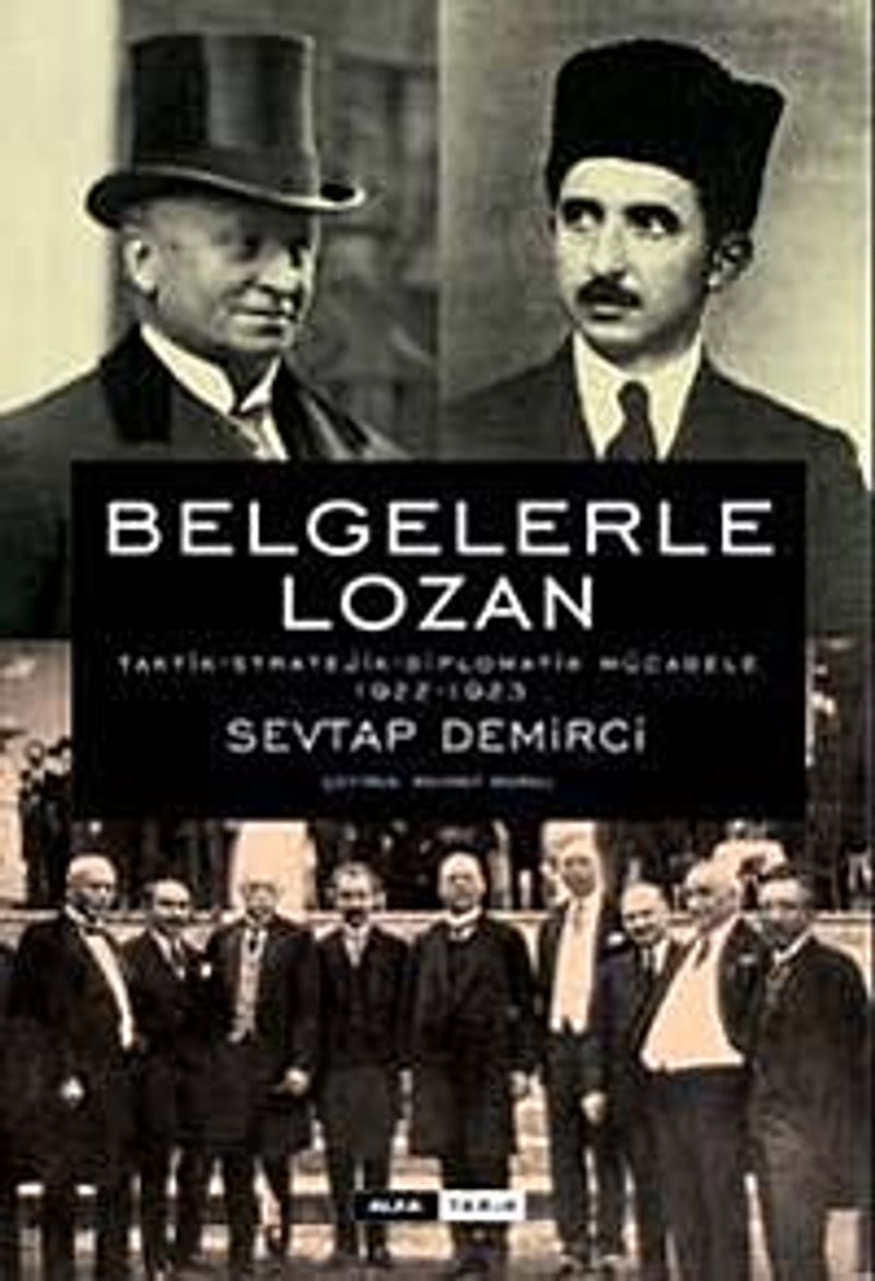 Belgelerle Lozan (Ciltli) kitap kapağı