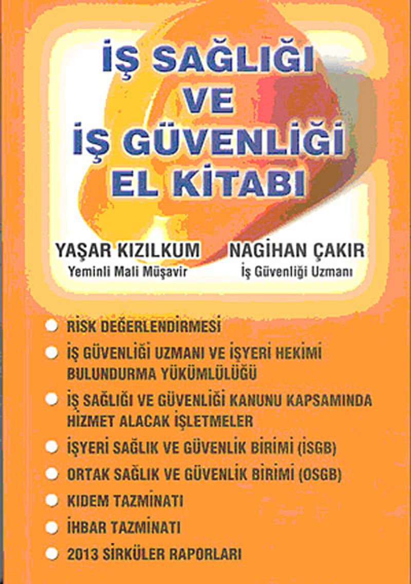 İş Sağlığı ve İş Güvenliği El Kitabı kitap kapağı