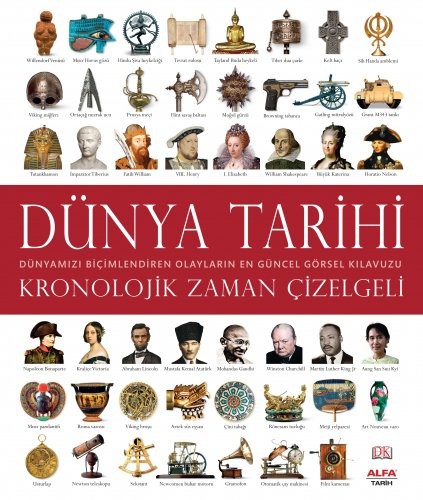 Kronolojik Zaman Çizelgeli Dünya Tarihi kitap kapağı