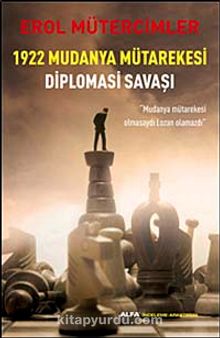 1922 Mudanya Mütarekesi Diplomasi Savaşı kitap kapağı