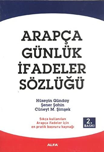 Arapça Günlük İfadeler Sözlüğü kitap kapağı