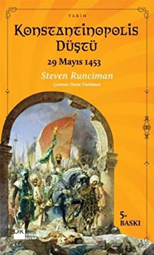 Konstantinopolis Düştü 29 Mayıs 1453 kitap kapağı