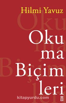Okuma Biçimleri kitap kapağı