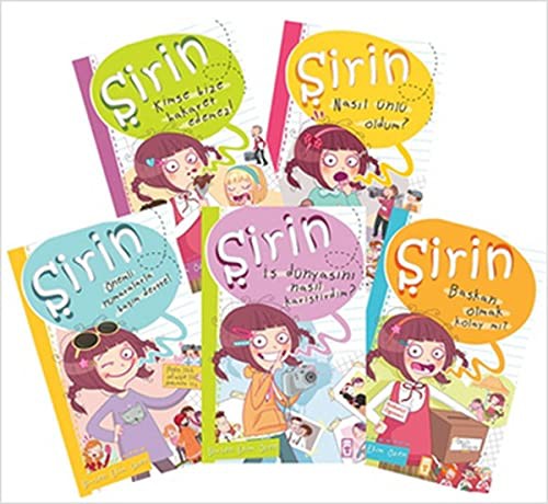 Şirin İş Başında Set (5 Kitap) kitap kapağı