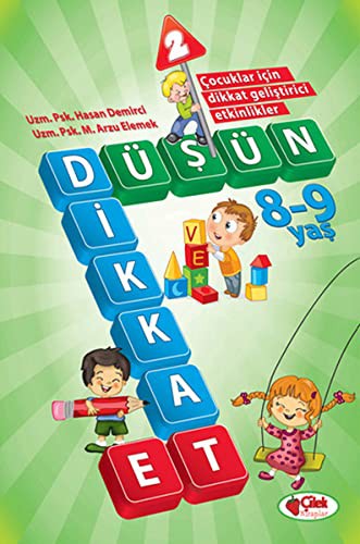 Düşün ve Dikkat Et 8-9 Yaş : 2.Kitap kitap kapağı