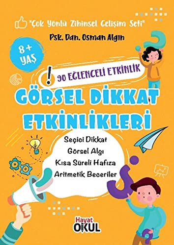 Görsel Dikkat Etkinlikleri kitap kapağı