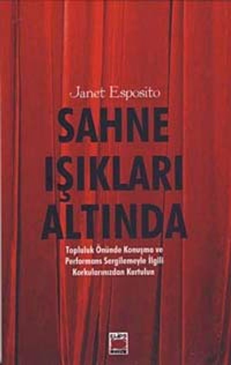 Sahne Işıkları Altında kitap kapağı