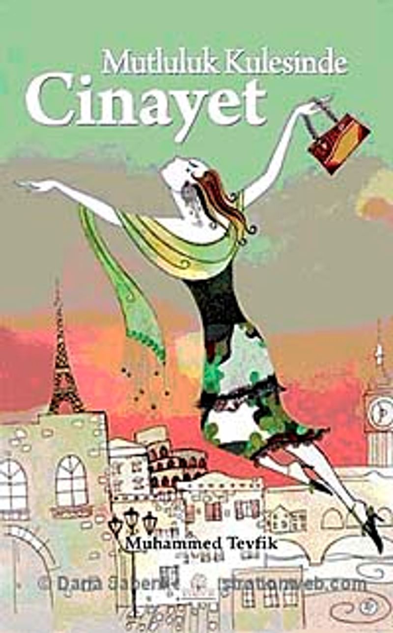 Mutluluk Kulesinde Cinayet kitap kapağı