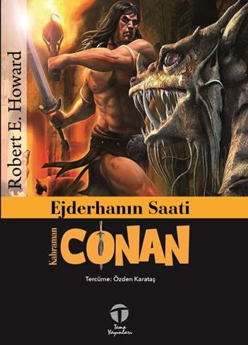 Ejderhanın Saati / Kahraman Conan kitap kapağı