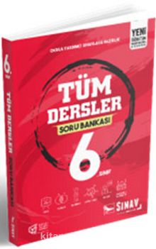 6. Sınıf Tüm Dersler Soru Bankası kitap kapağı