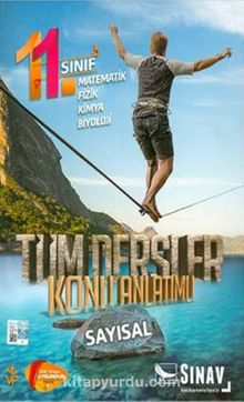 11. Tüm Dersler Sınıf Sayısal Konu Anlatımı kitap kapağı