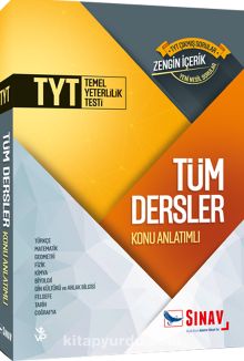 TYT Tüm Dersler Konu Anlatımlı Tek Kitap kitap kapağı