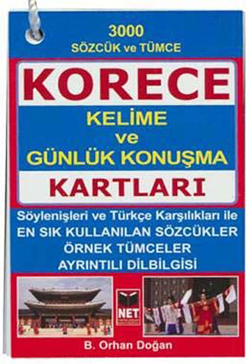 Korece Kelime ve Günlük Konuşma Kartları kitap kapağı