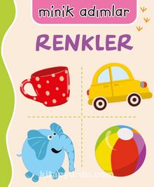 Minik Adımlar Renkler kitap kapağı