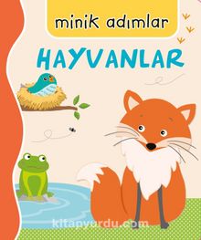 Minik Adımlar Hayvanlar kitap kapağı